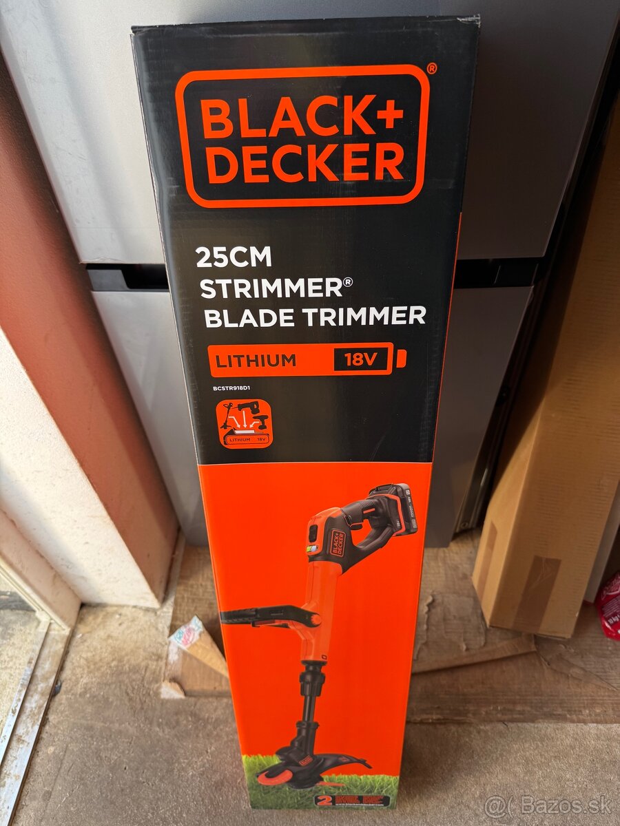 Vyzinac black decker novy BCSTR918 d1-qw