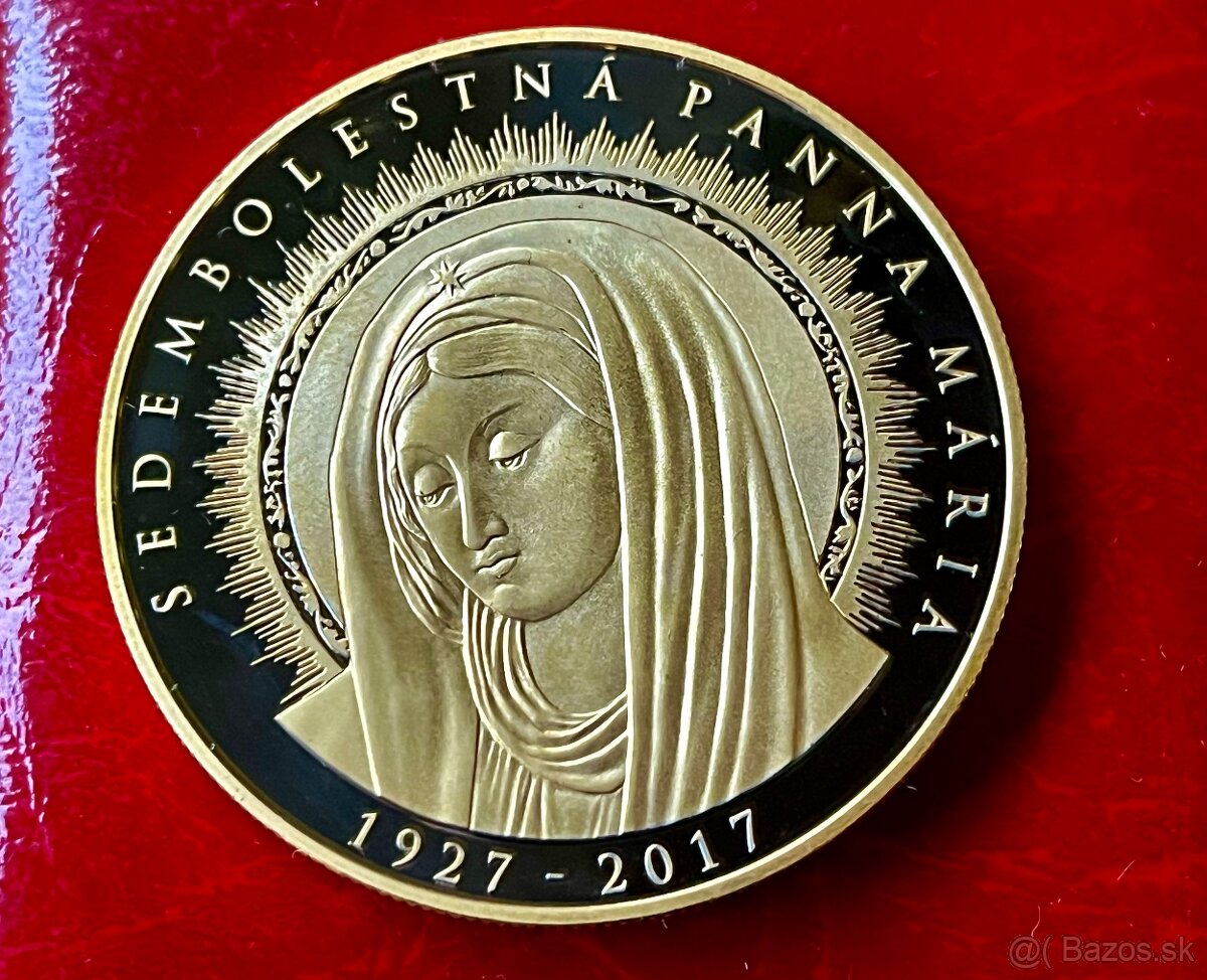 Medaila Sedembolestná Panna Mária