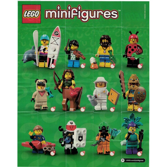 Minifigúrky Lego 21. séria