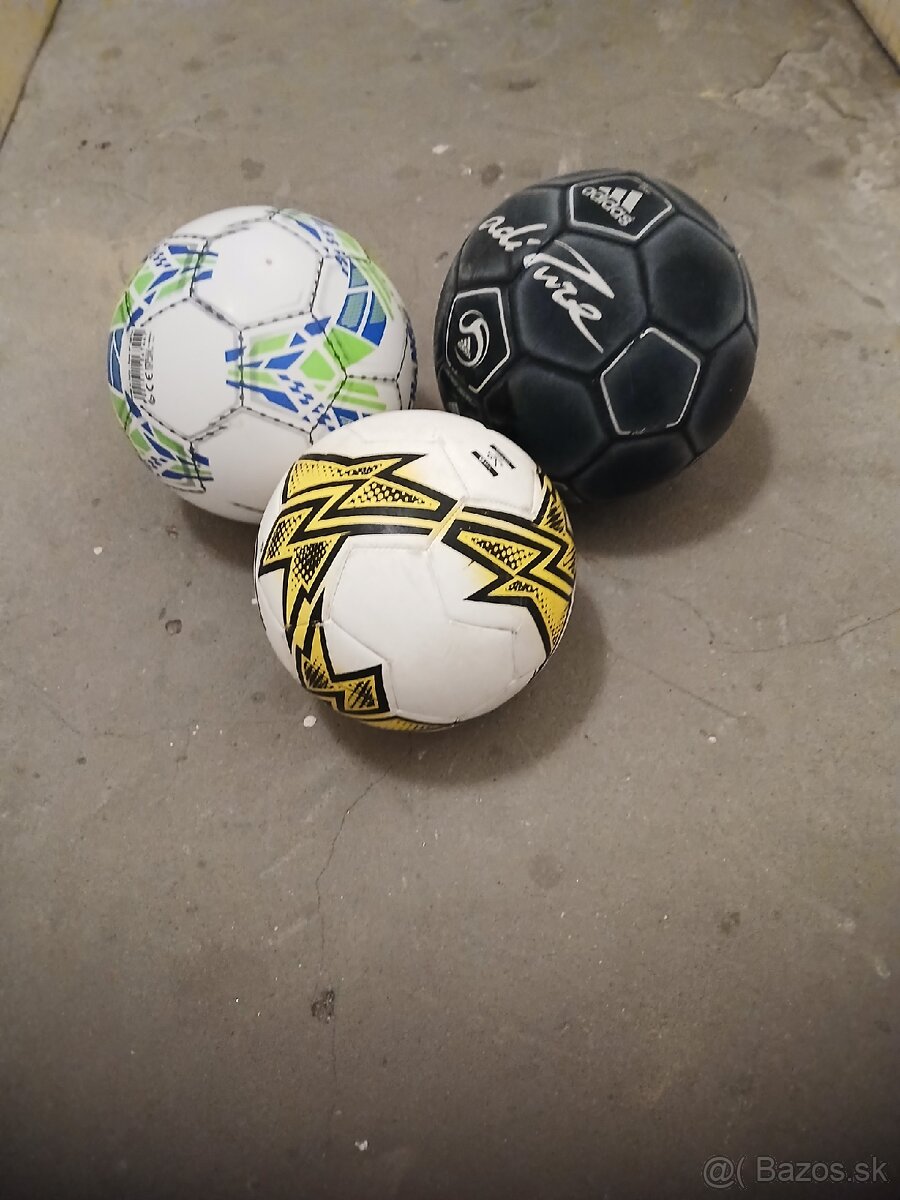 Futbalové lopty 3ks
