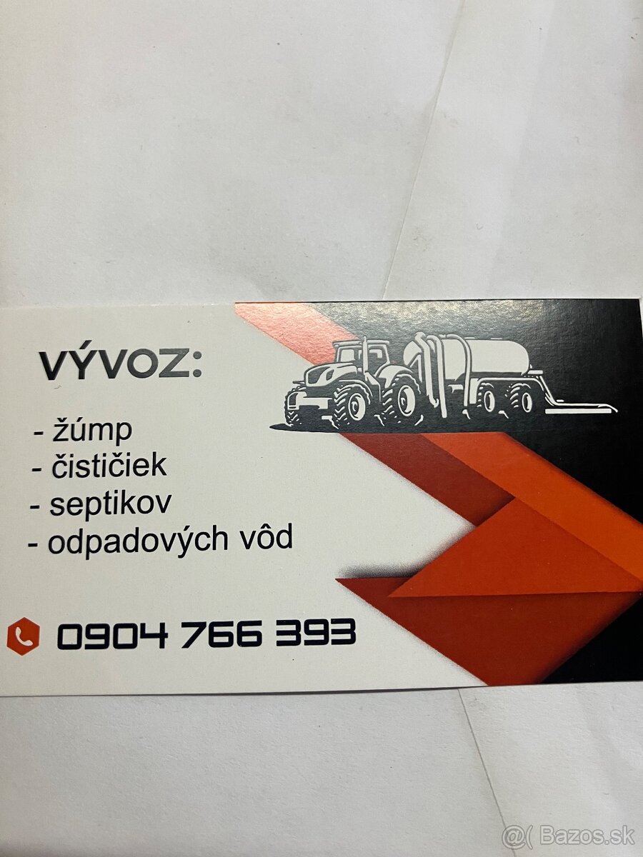 Vývoz žump