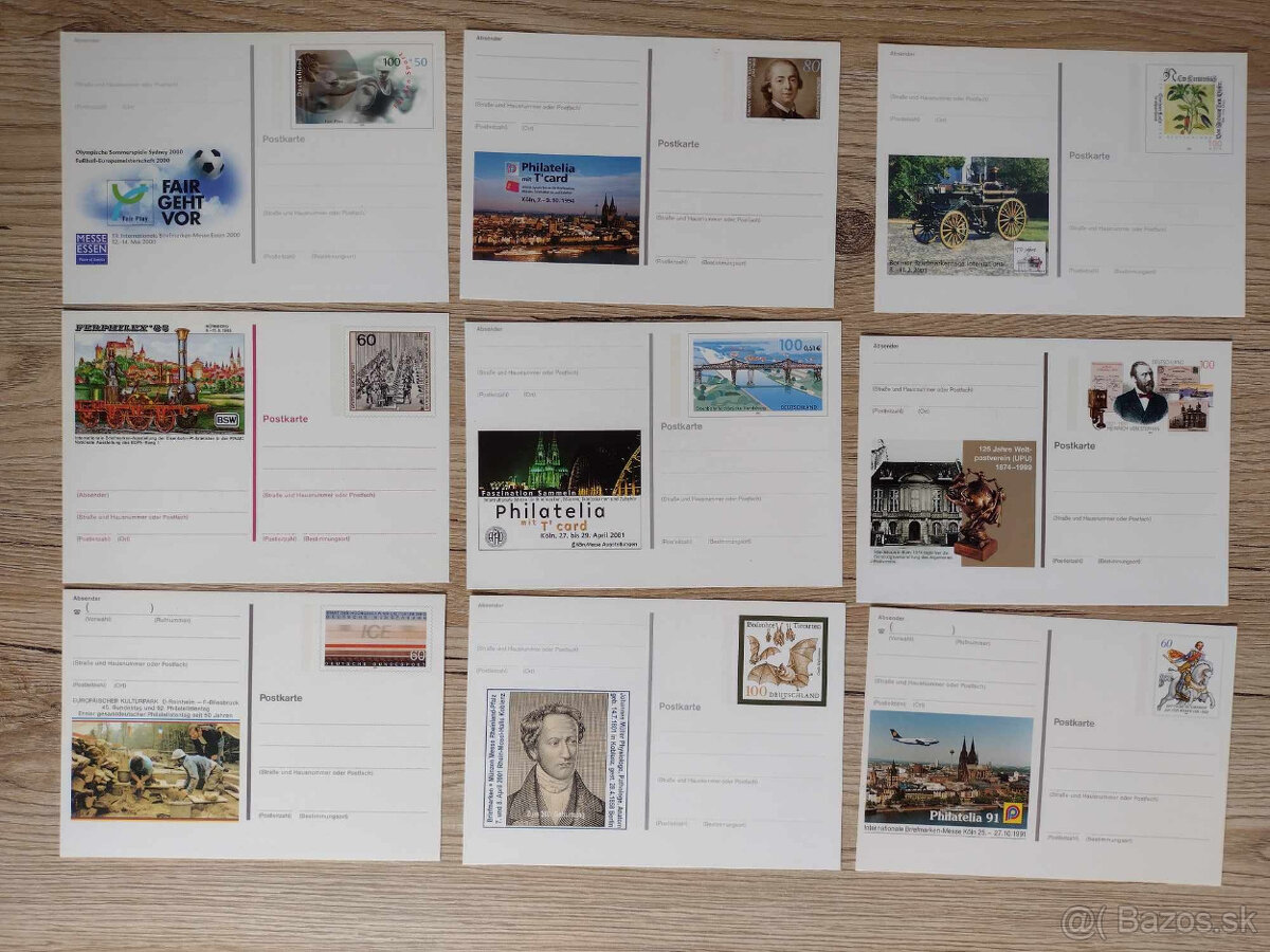 Predám Postkarte a FDC
