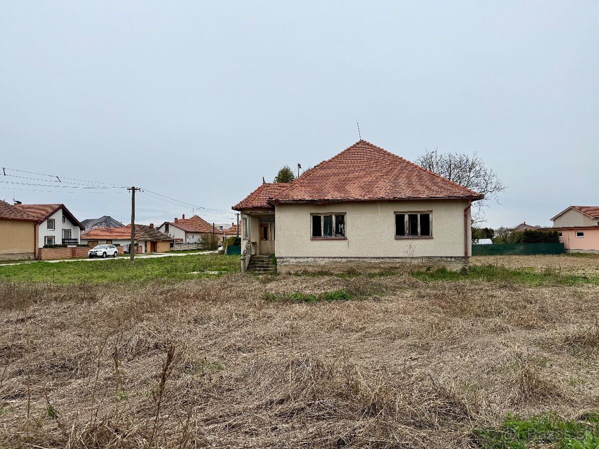 Rodinný dom s výbornou dispozíciu