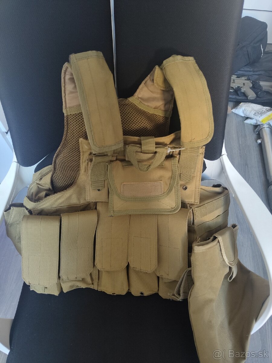 Taktická vesta na Airsoft