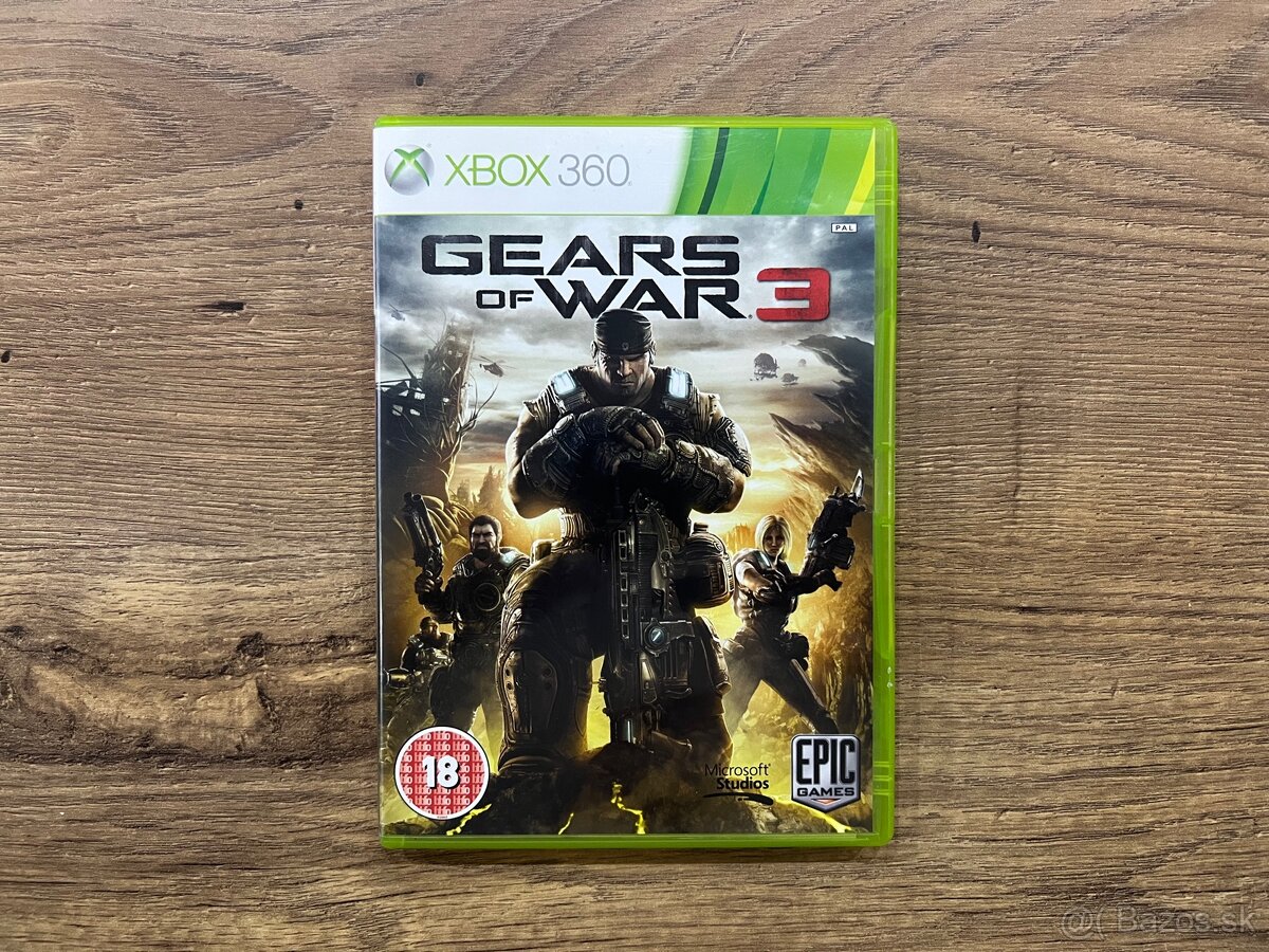 Gears of War 3 na Xbox 360