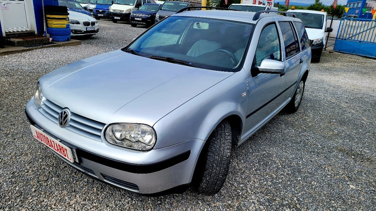 Volkswagen Golf IV kombi 1,4i - 55kw benzín