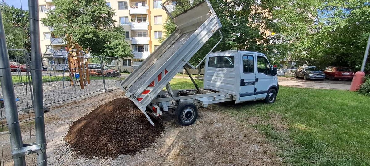 Preprava sypkeho materiálu do 2ton NITRA