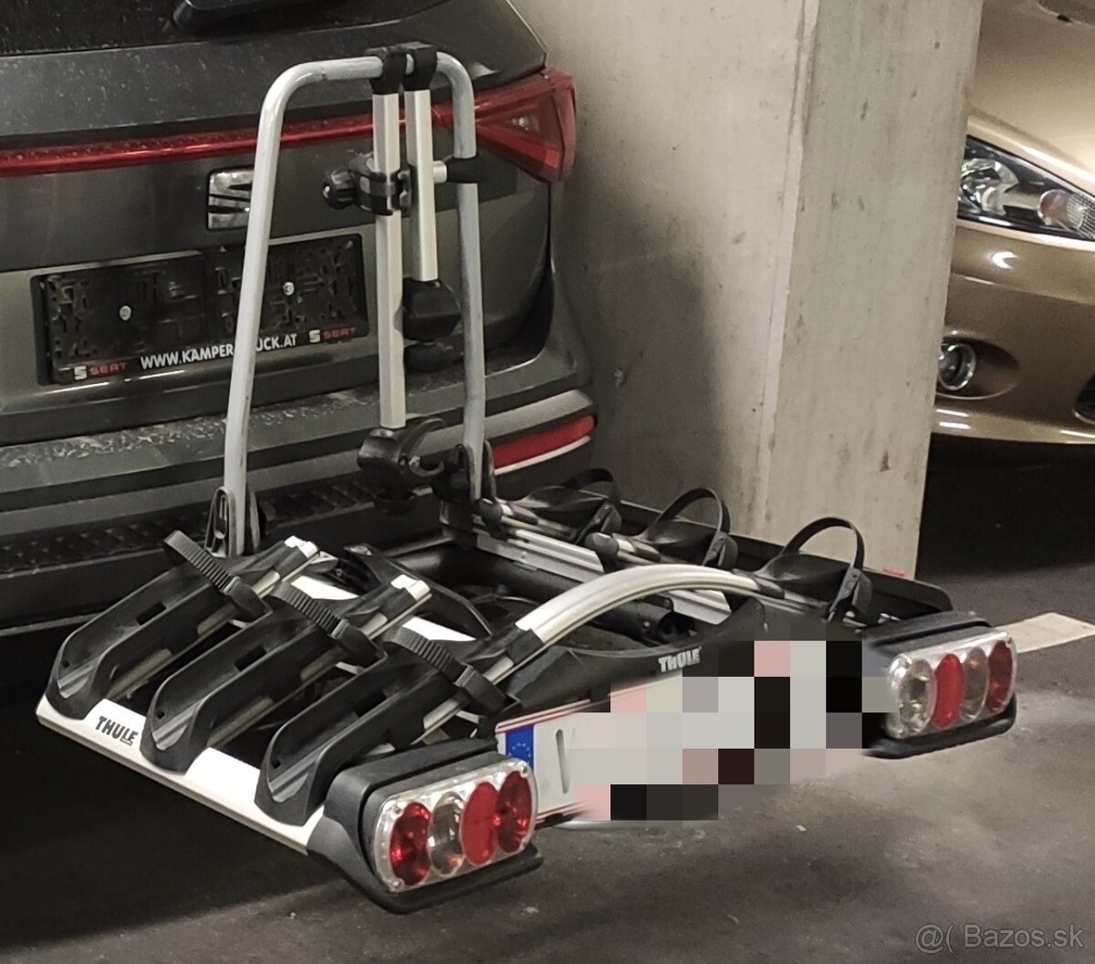 Thule Euroway 922 G2 nosič na 3 bicykle na ťažné zariadenie