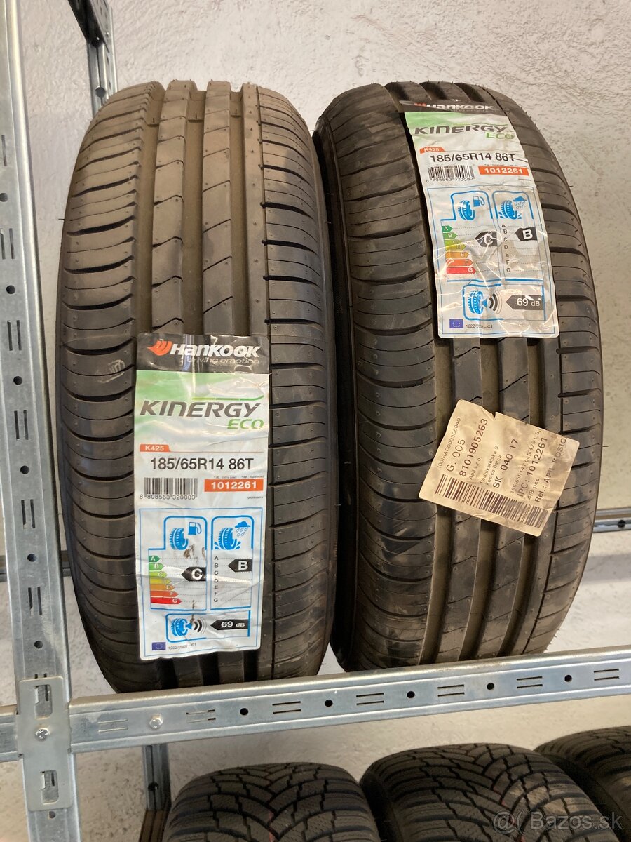 Hankook 185/65R14 - 2ks nové