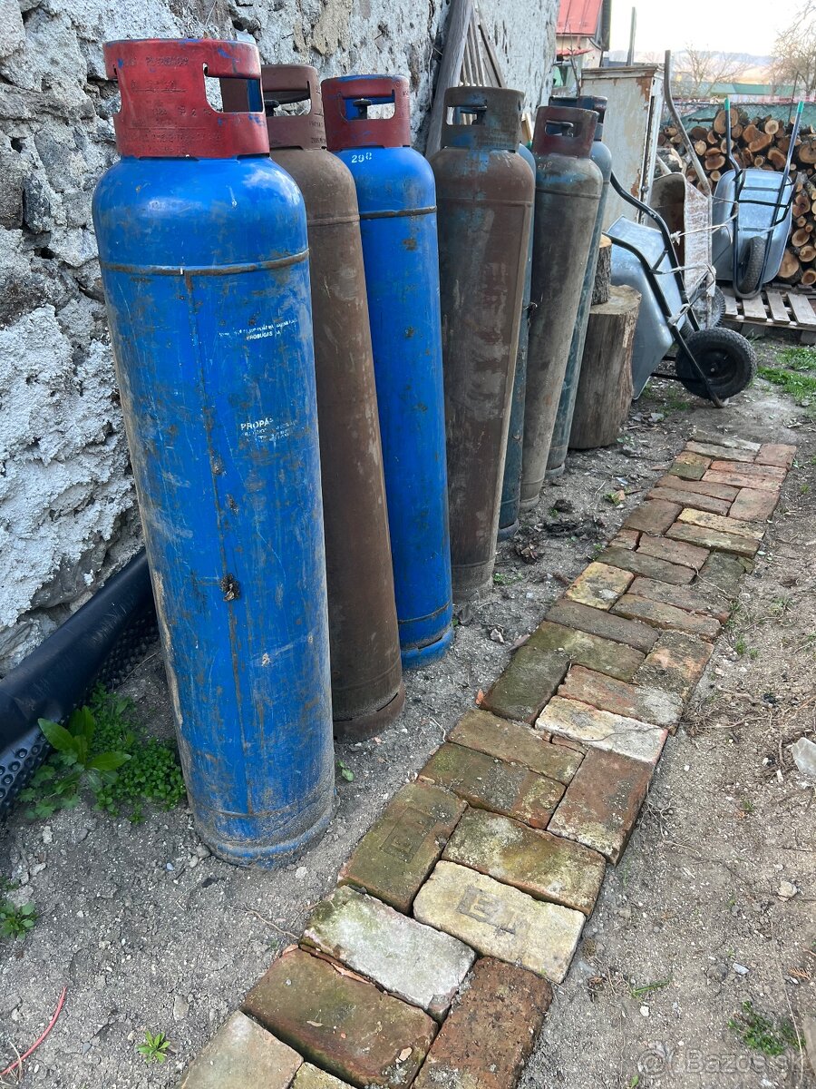 Predám 33kg PB fľaše