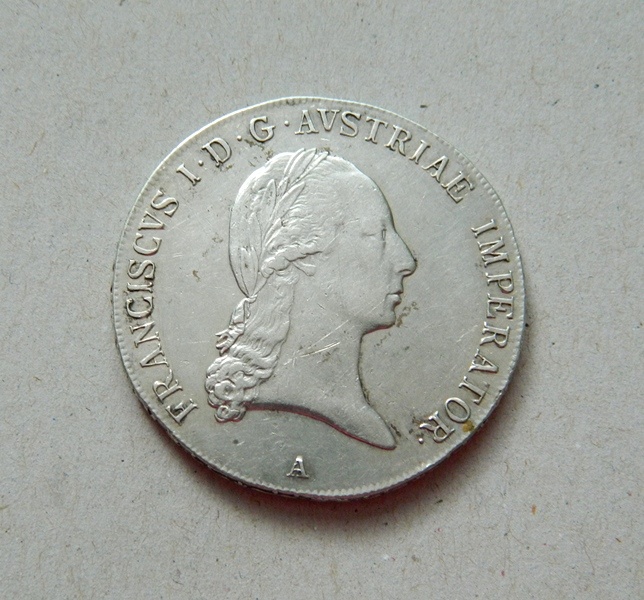 Predám 1 toliar 1822 A Franciscus I.
