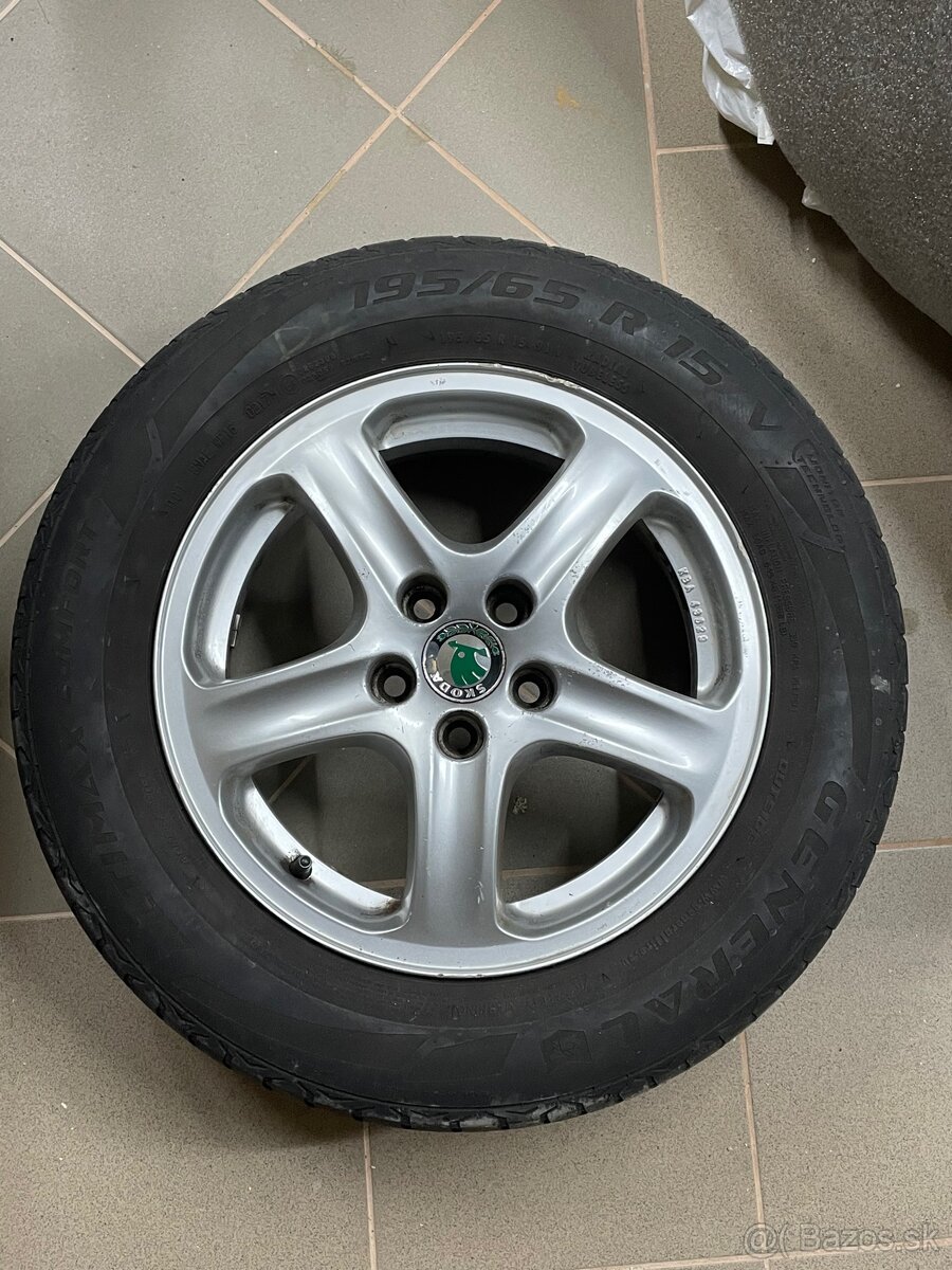 alu disky Škoda 5x112 (15”)