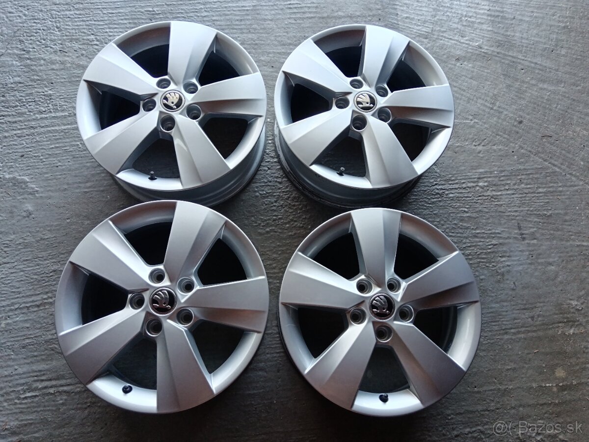 Elektróny originál Škoda model TUNGA R16 5x112