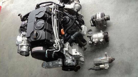 MOTOR 2.0 TDI PD BMM 103 KW DPF ZARUKA