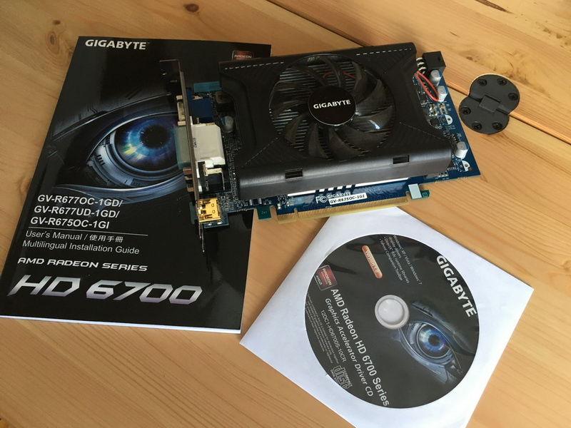 Gigabyte HD6750 OC 1GB