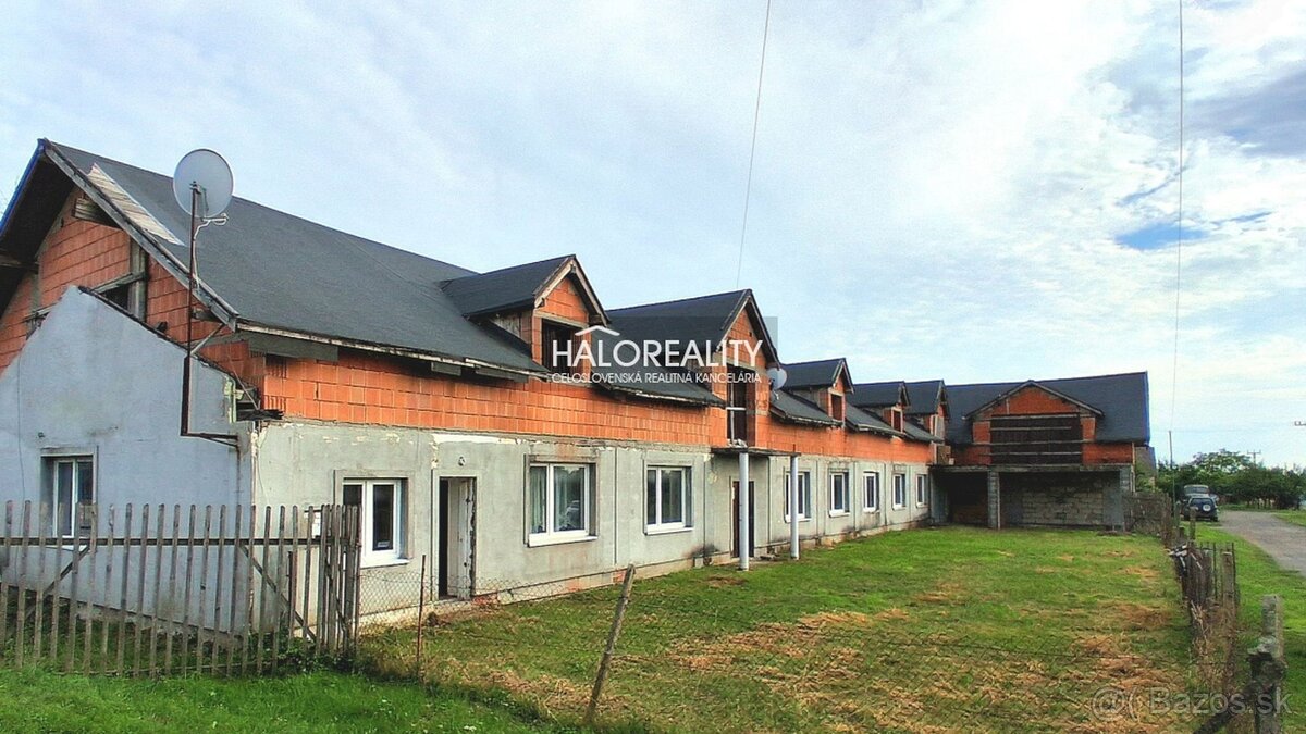 HALO reality - Predaj, komerčný objekt Tibava - ZNÍŽENÁ CENA