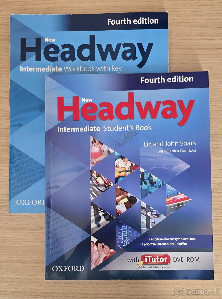 Headway Intermediate 4.edicia, ucebnica+zosit s klucom
