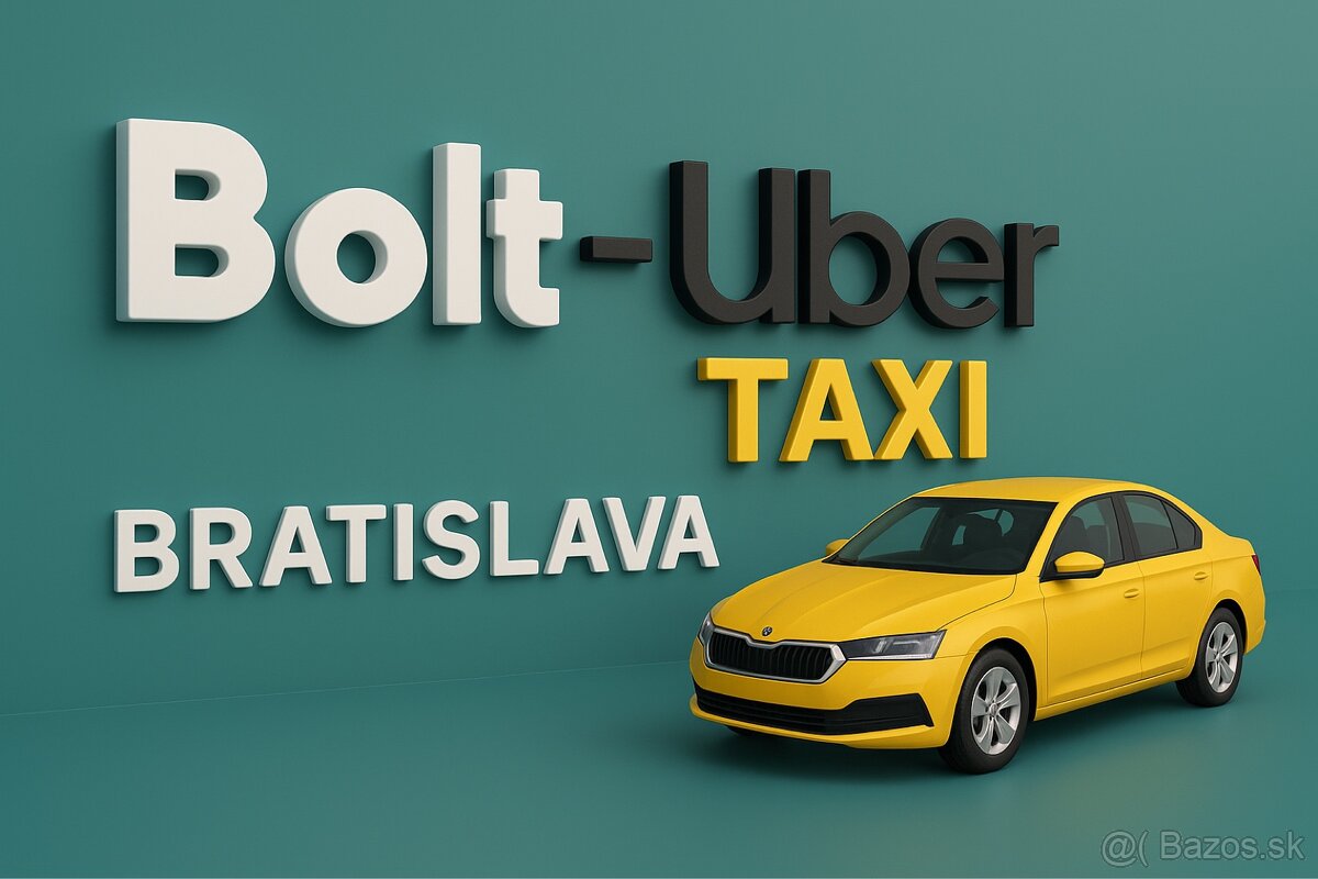 Bolt a Uber taxi