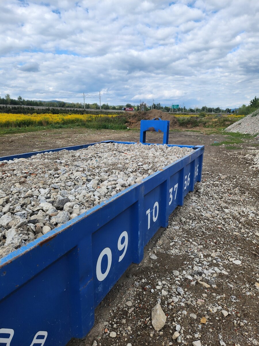 Betónový recyklat drvený beton