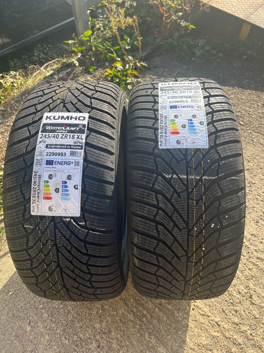 Predam Kumho wintercraft 245/40 R18