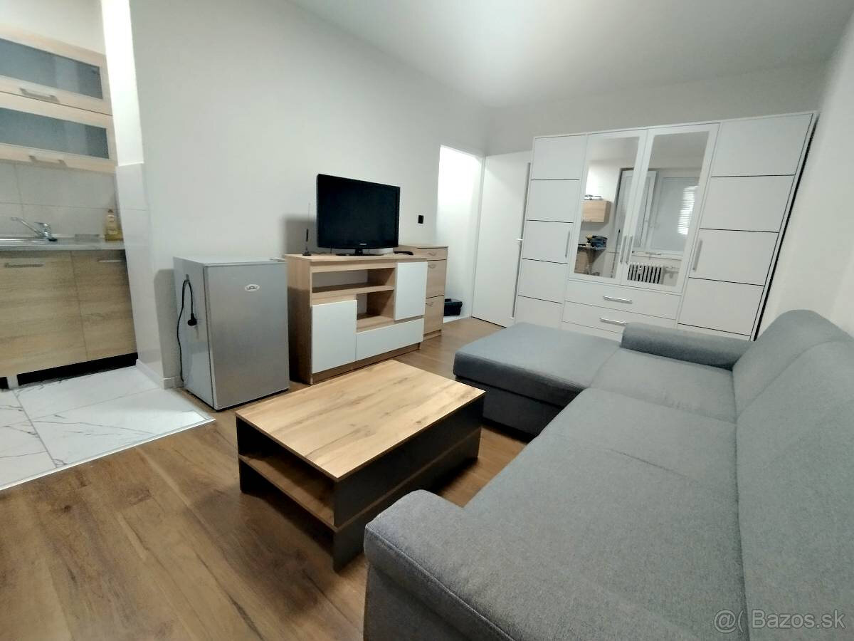 Nová garsónka na prenájom.