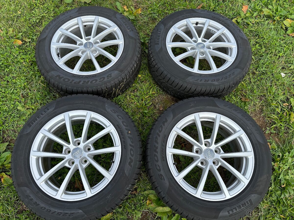 Elektróny Audi 5x112 R17 225/60 R17 Zimné