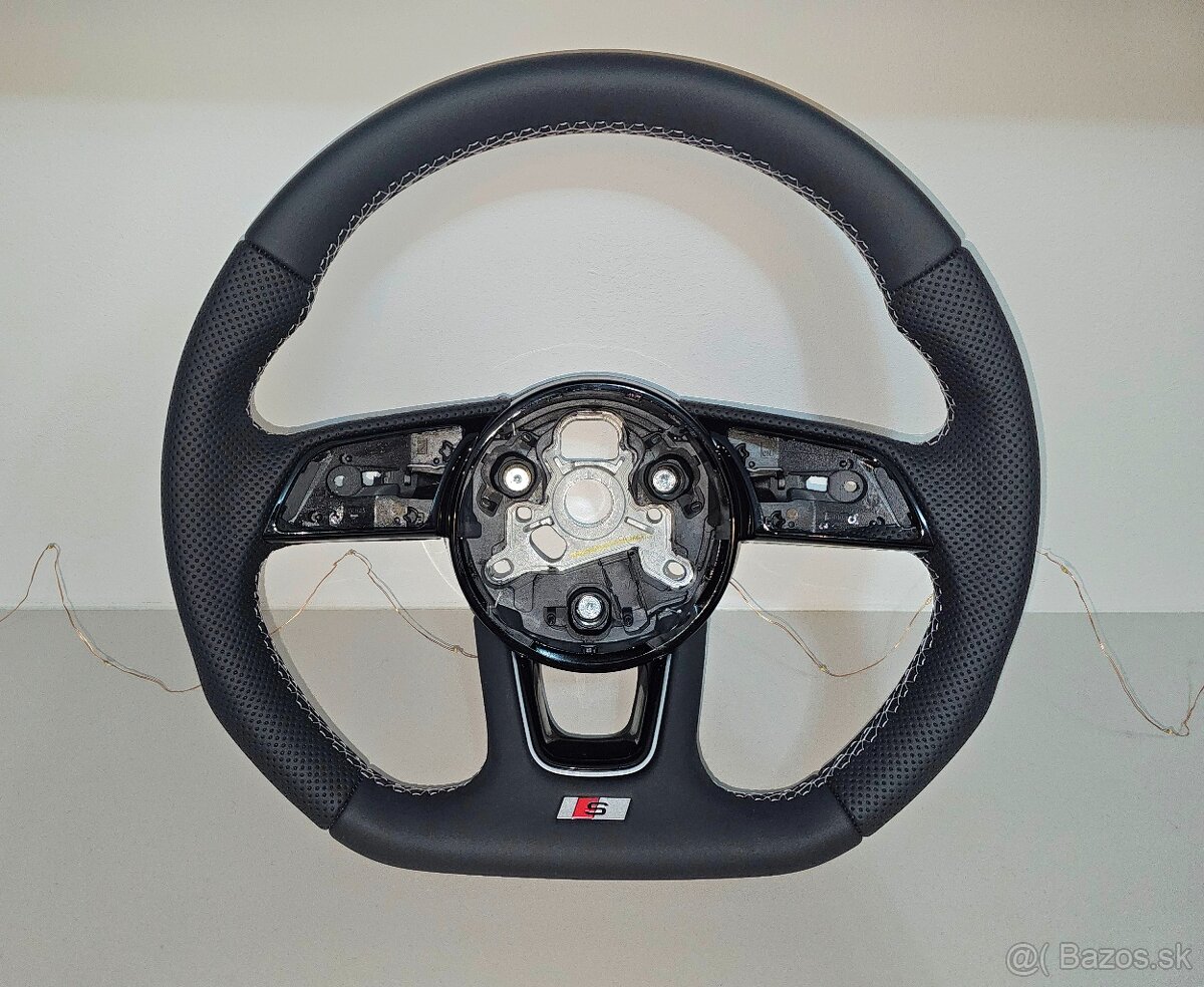 Audi S-line skosený volant (flat-bottom)