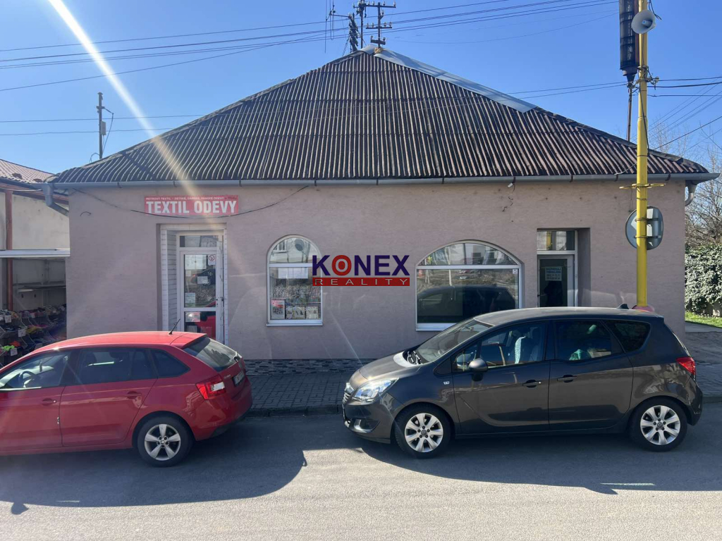 PODNIKATEĽSKÝ OBJEKT/OBCHODNÉ PRIESTORY v CENTRE Sečoviec