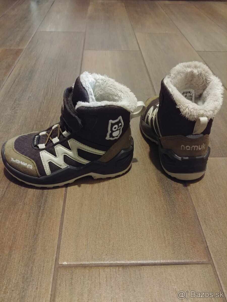 Zimné zateplené topánky Lowa 24 (VD 14,5 cm)