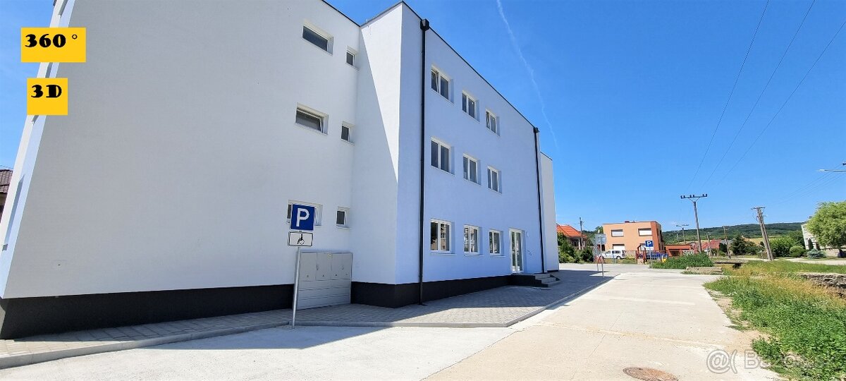 PNORF–nový 3i bytu, fr. balkón, 2x parkovanie, H. Trhovište
