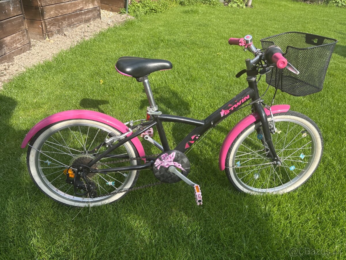 Bicykel BTWIN 20 palcový pre 6-9 rokov