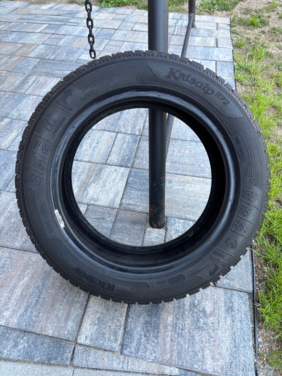 Zimné pneumatiky Kleber 155/65 R14 ( 4 ks )