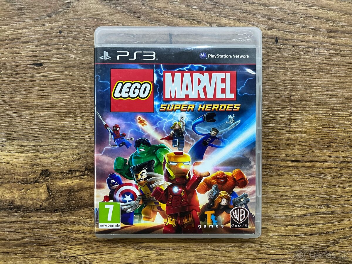 Hra LEGO Marvel Super Heroes na PS3