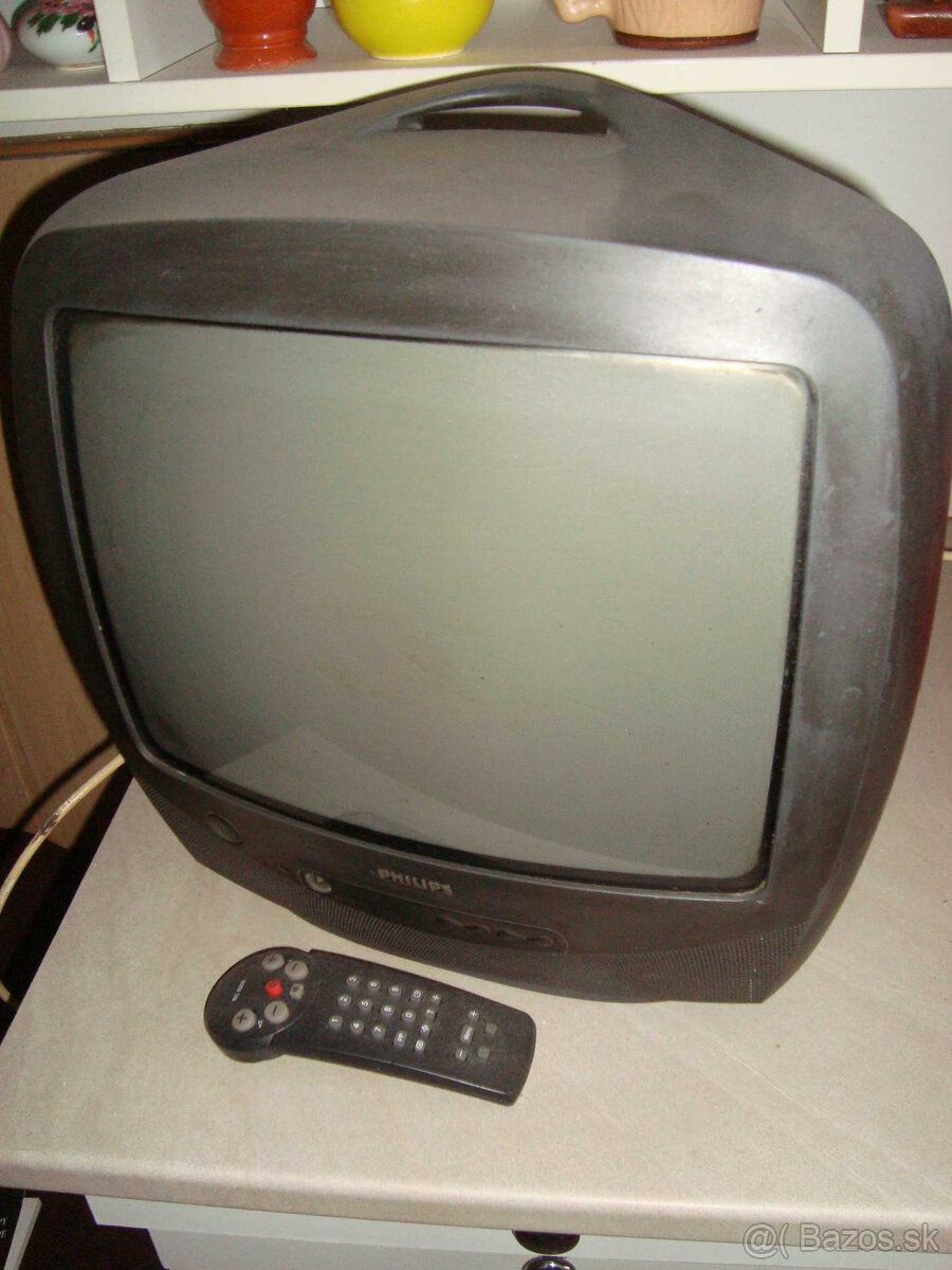 Klasický malý telefízor - funkčný