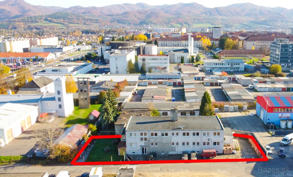 Investičná nehnuteľnosť v meste Žiar nad Hronom (ul. SNP)