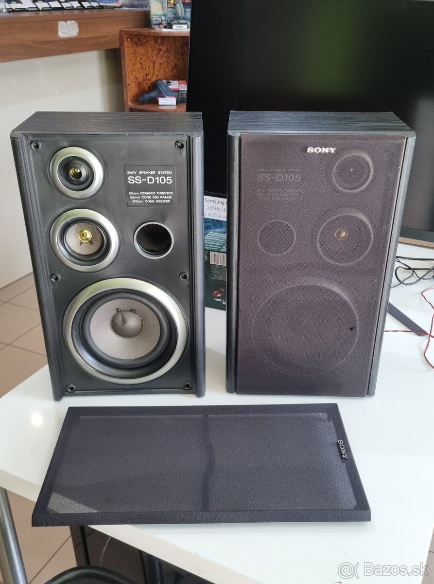 2x pasívne repro Sony SS-D105