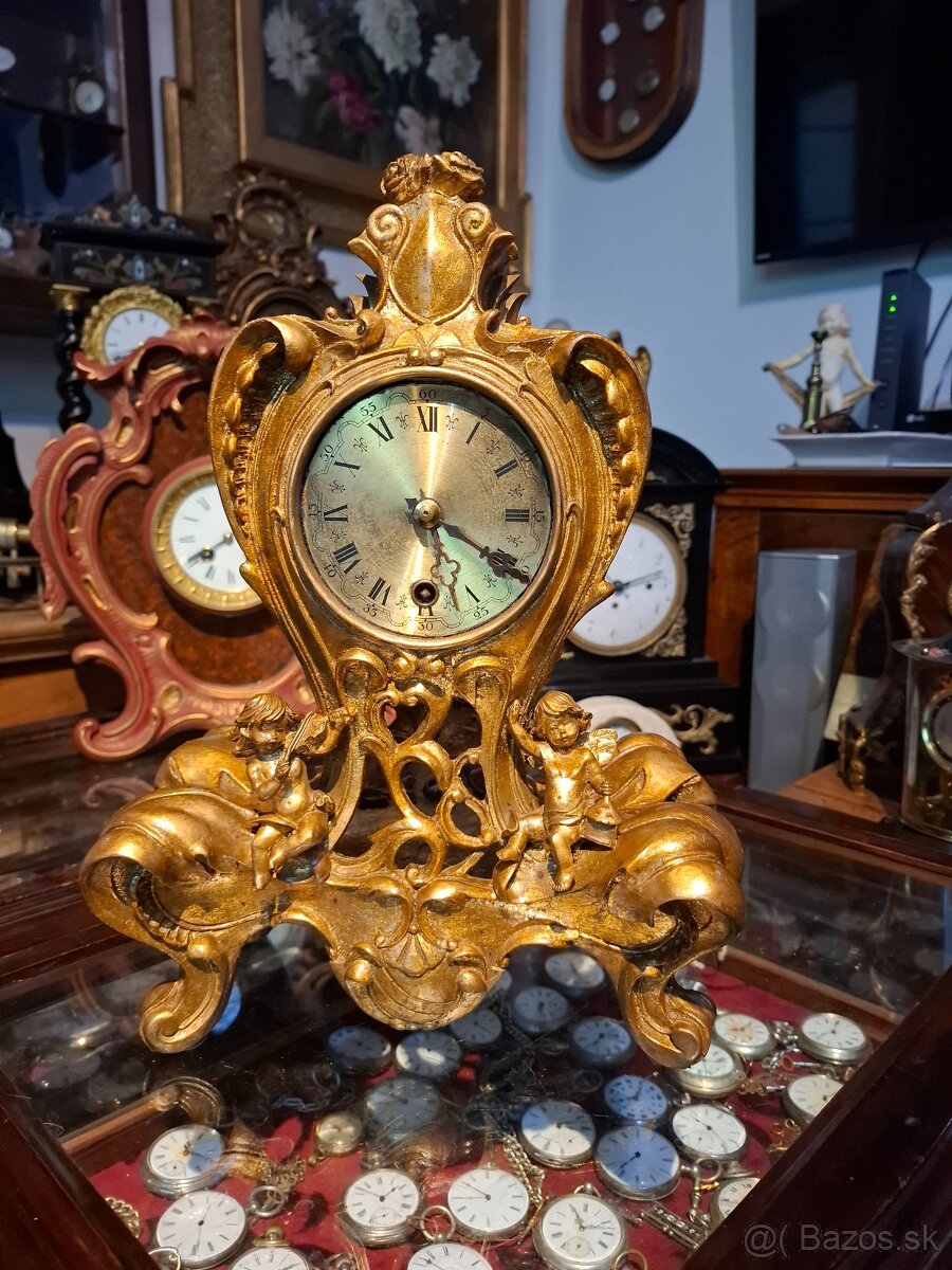 Predám funkčné komodové hodiny Franz Hermle & Sons 120 €
