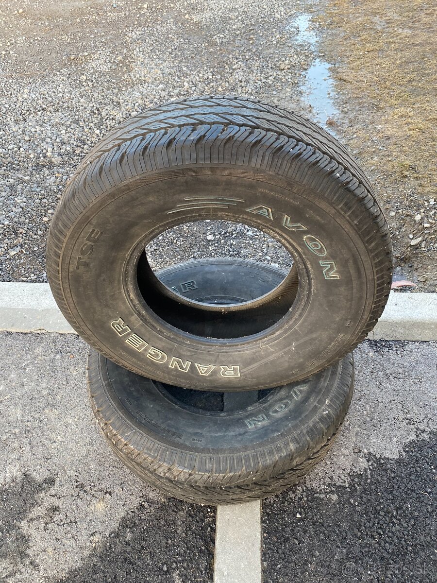 pneumatiky Avon 265/75R15