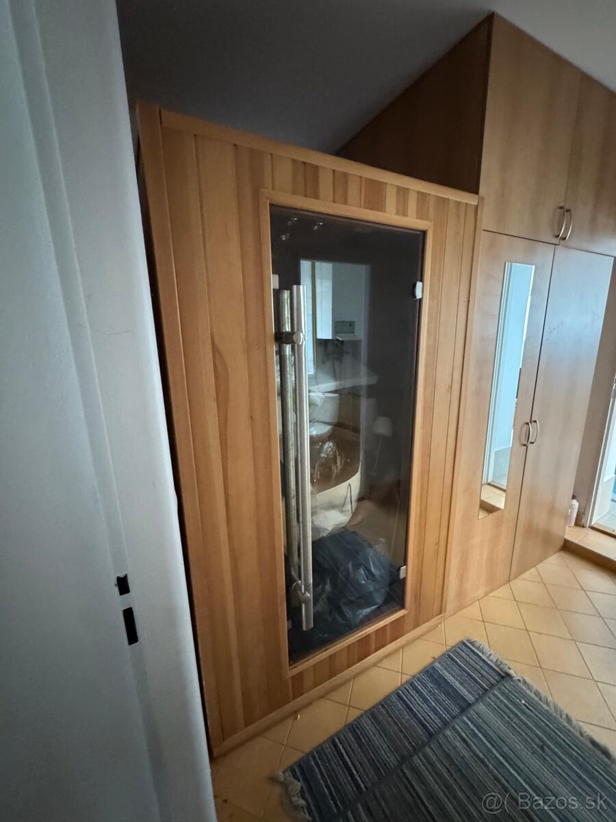 stroje na cvičenie, infra sauna