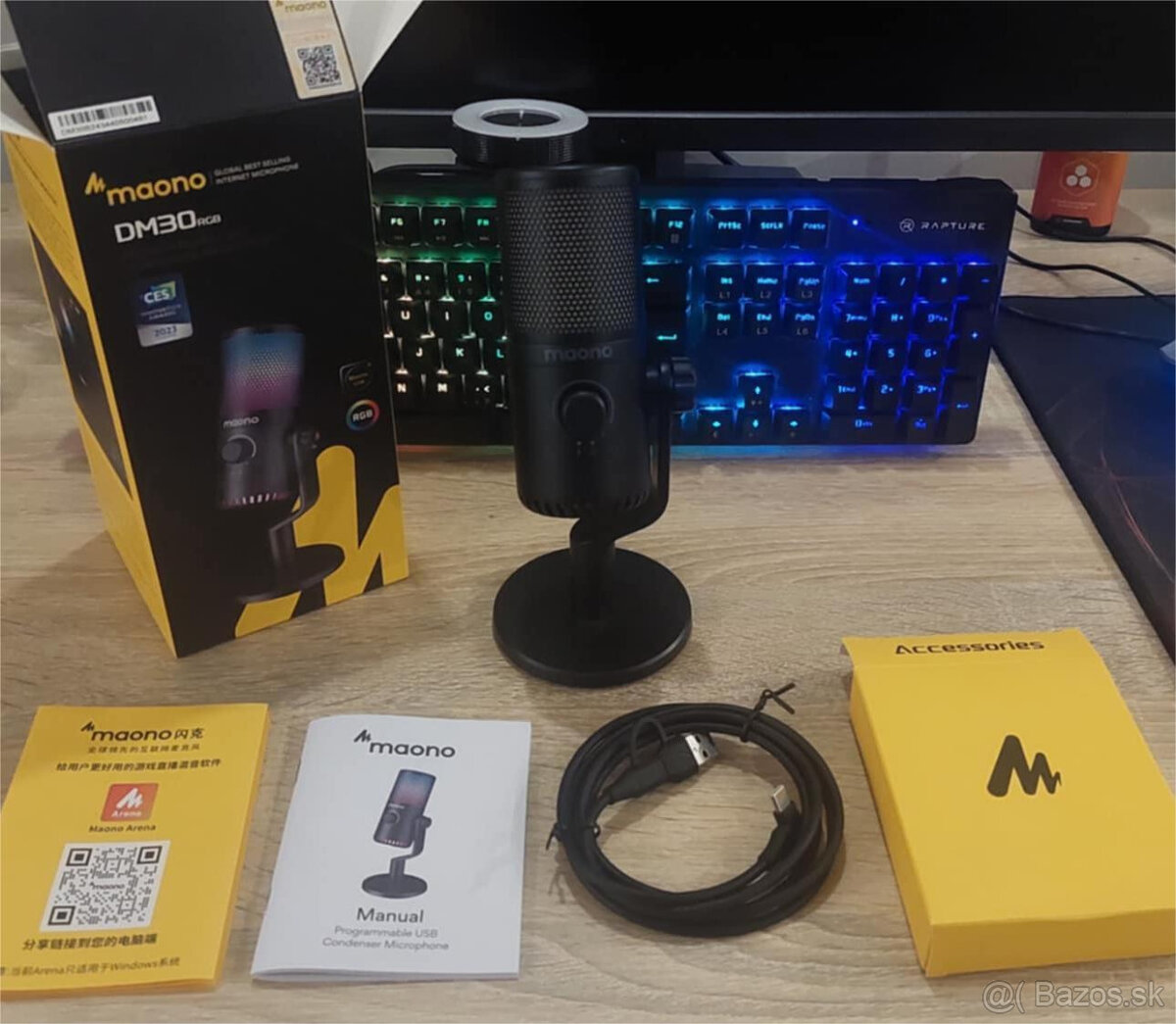 MAONO DM30 RGB Black