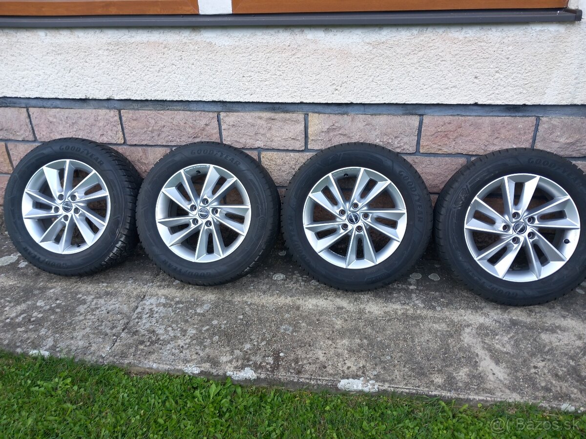 Predám zimné 17" Al disky Škoda Kodiaq 215/65 R17
