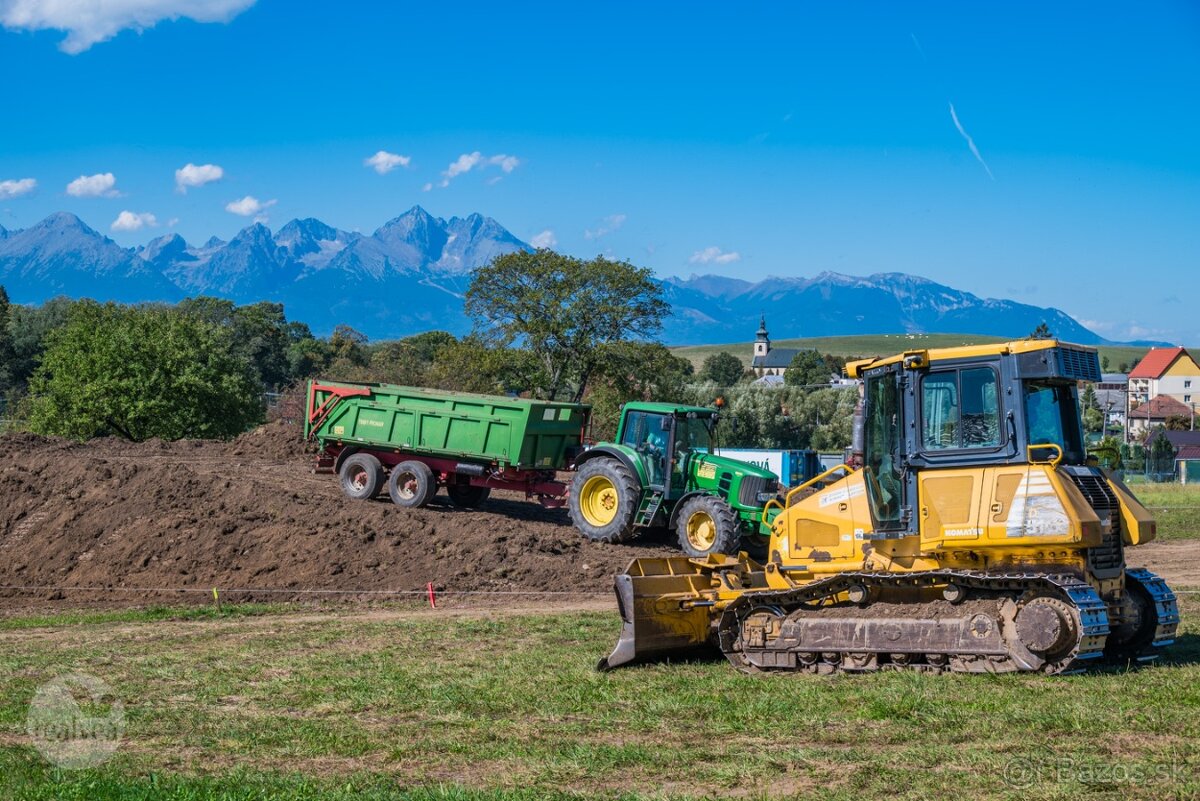 Na predaj stavebné pozemky s výhľadom na Vysoké Tatry