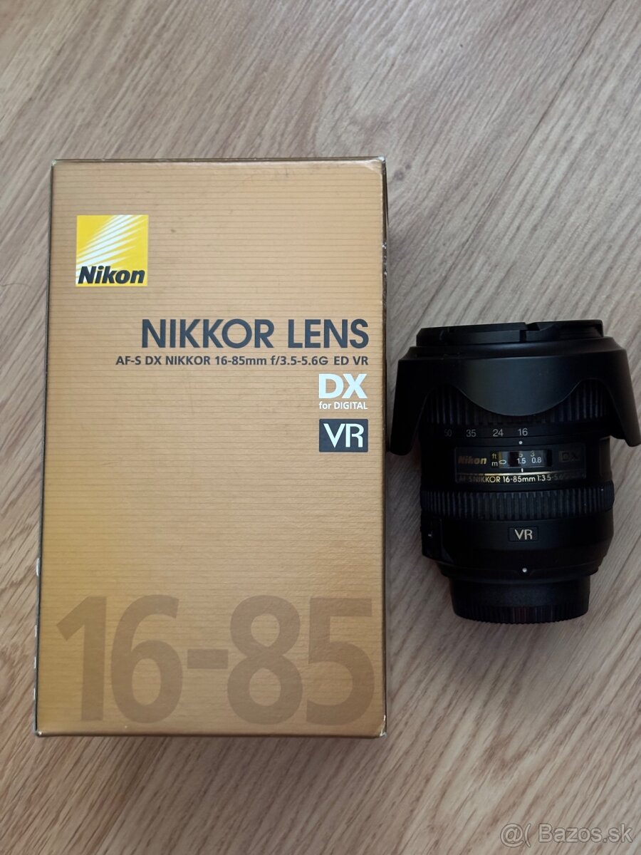 Nikon AF-S DX NIKKOR 16-85mm f/3.5-5.6G ED VR