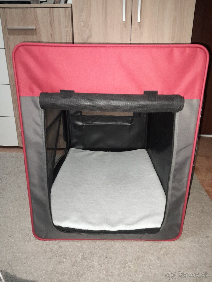 Látková klietka pre psa