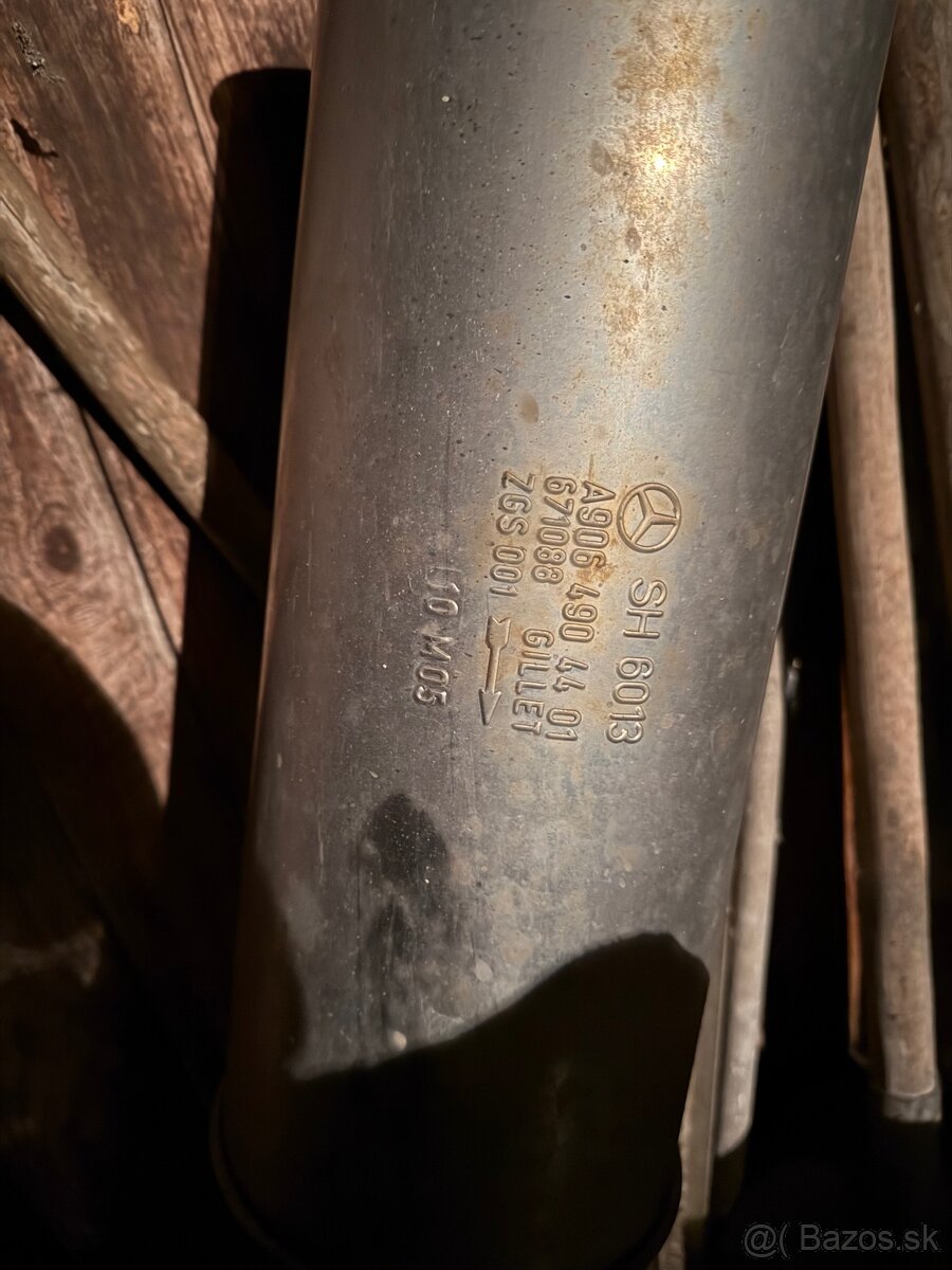 Výfuk Mercedes Sprinter