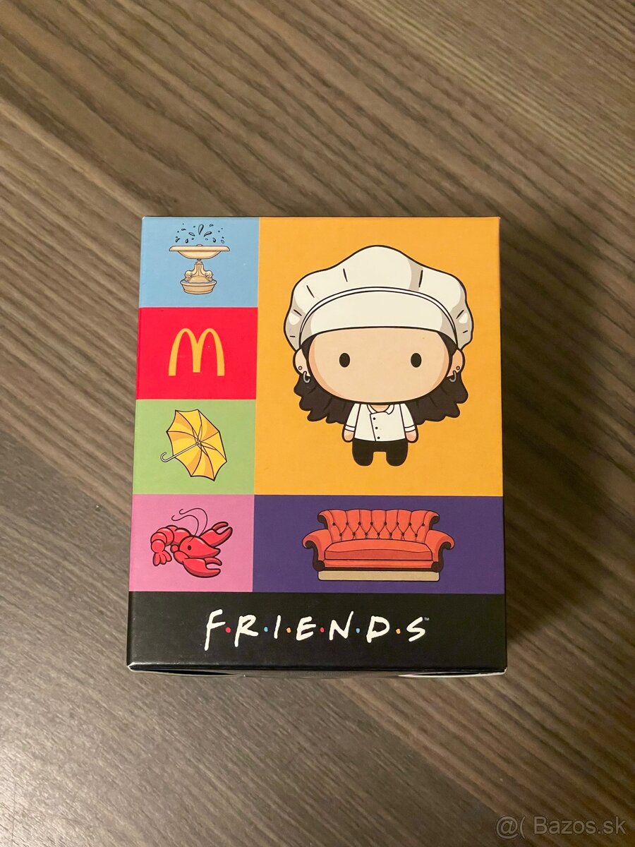 Friends figúrka McDonald, zabalená.