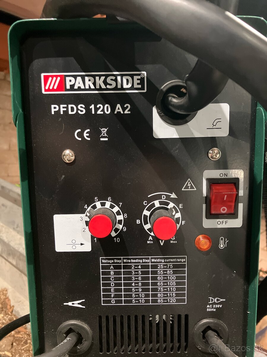 Predam zváračku Parkside PFDS 120 A2