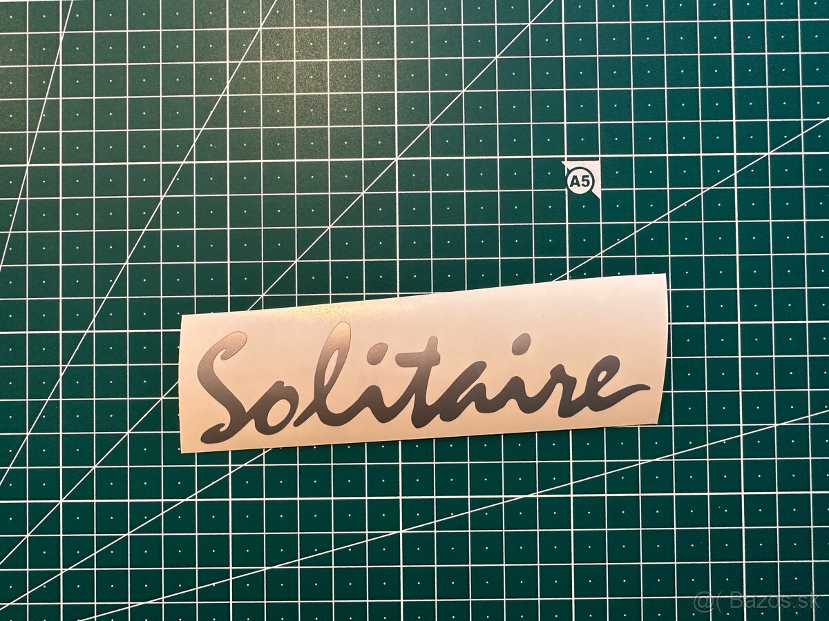 Nalepka Solitaire Skoda Favorit/Forman