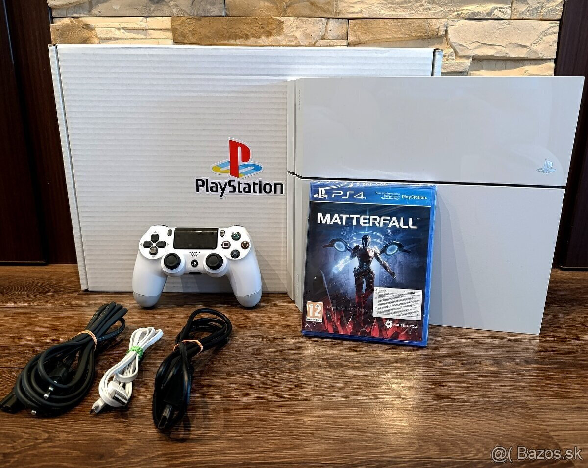 Playstation 4 500 gb (biela)