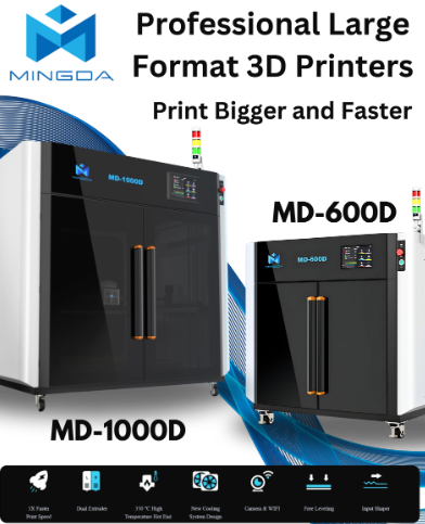 Velkorozmerová velkoformatová velkoobjemová 3D tlčiareň